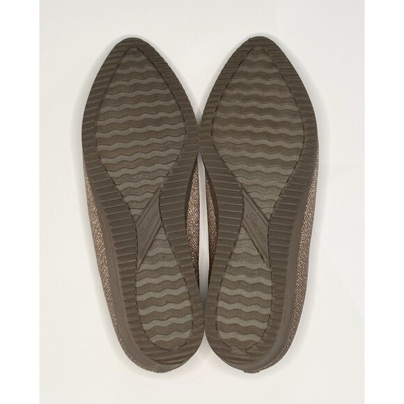 Skechers Women's 8 Cleo Sawdust Stretch Fit Slip On Loafer Mocha 158469 - Picture 4 of 6